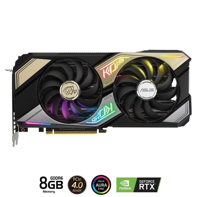 Card ASUS GeForce RTX 3060 Ti KO V2 OC 8GB
