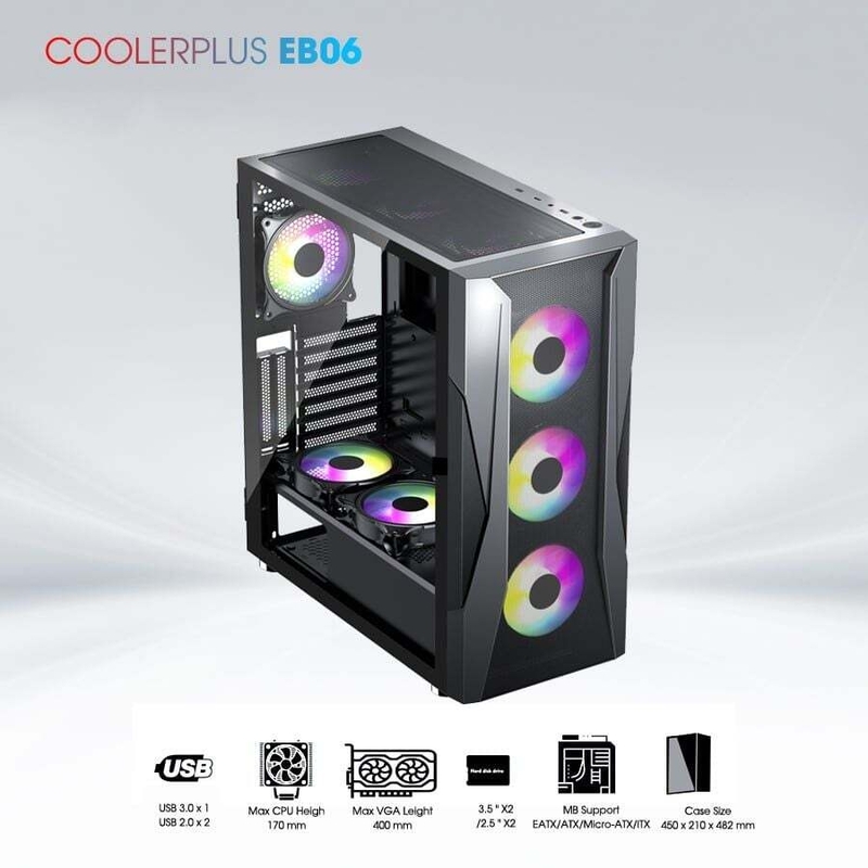 Vỏ Case COOLERPLUS EB06