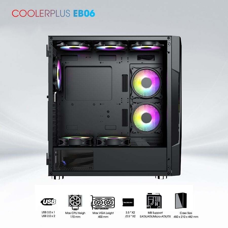 Vỏ Case COOLERPLUS EB06