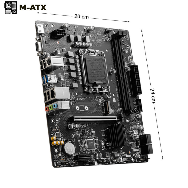 MAIN B760M MSI ME PRO D4 NEW