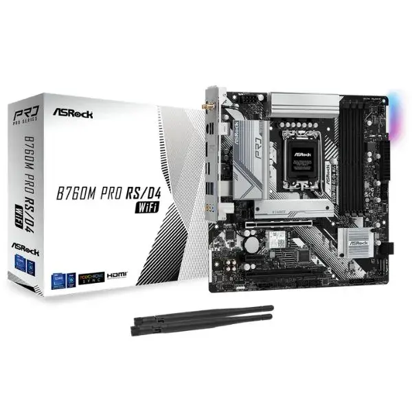 Mainboard ASRock B760M Pro RS/D4 WIFI